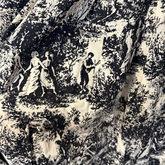 JCrew Collection Strapless bow-back maxi dress in toile print - NWT - Size 14 - Picture 4 of 5